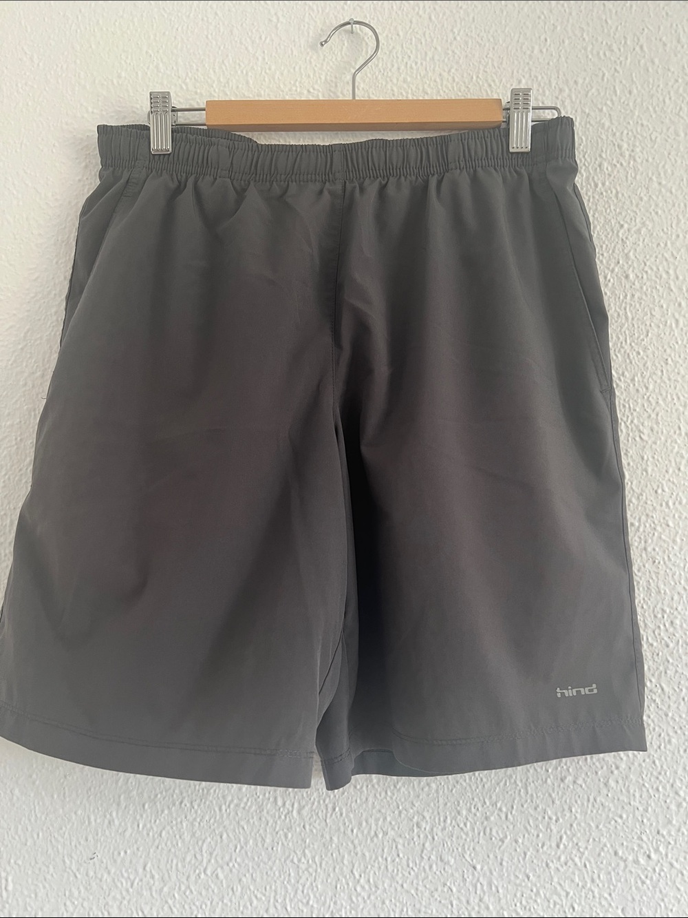 Hind Men's Charcoal Athletic Shorts